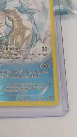 Gyarados 21/98 Ancient Origins Holo Rare Pokemon Card NM Near Mint XY - Image 3