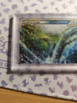 2010 POKEMON HEARTGOLD & SOULSILVER #113 LUGIA LEGEND-HOLO PSA 9 MINT Rara - Image 1