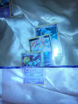 Azelf Mesprit Uxie 2007 Pokemon Cards Holo. Azelf Mesprit Uxie 2013 Non Holo NM - Image 1