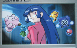 Sabrina's ESP - 117/132- Uncommon WOTC TCG—Gym Heroes Pokemon Card - Image 2