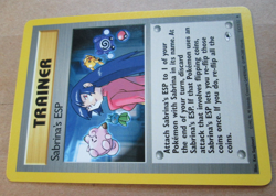 Sabrina's ESP - 117/132- Uncommon WOTC TCG—Gym Heroes Pokemon Card - Image 3