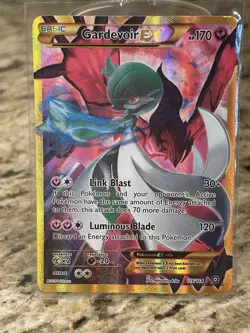 Gardevoir EX 116/114 Secret Rare XY Steam Siege Full Art Pokemon Card NM - Image 2