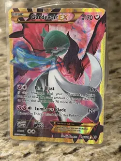 Gardevoir EX 116/114 Secret Rare XY Steam Siege Full Art Pokemon Card NM - Image 3