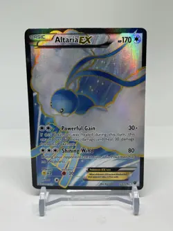 Pokemon TCG Altaria-EX Full Art Holo Card 123/124 Ultra Rare - HP - Image 1