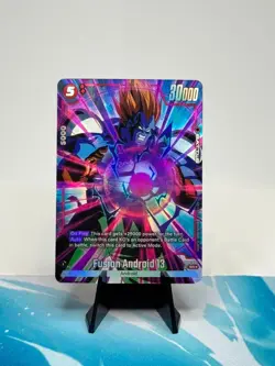 Fusion Android 13 FB06-002 Alternate Art Dragon Ball Card Rivals Clash - Image 1