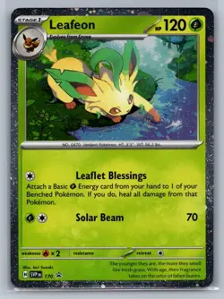 Leafeon - (Cosmos Holo) Holo Promo 170 SV: Scarlet & Violet Promo Cards NM - Image 1