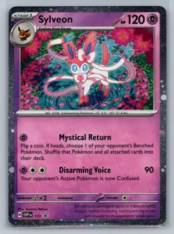 Sylveon - (Cosmos Holo) Holo Promo 172 SV: Scarlet & Violet Promo Cards NM - Image 1