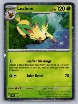 Leafeon - (Cosmos Holo) Holo Promo 170 SV: Scarlet & Violet Promo Cards NM - Image 1