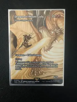 Dragon of Mount Gulg - Ancient Copper Dragon Magic The Gathering Final Fantasy - Image 1