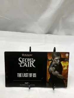 Magic The Gathering Secret Lair Playstation The Last of Us Part II Rainbow Foil - Image 1