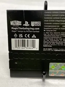 Magic The Gathering Secret Lair Playstation The Last of Us Part II Rainbow Foil - Image 3