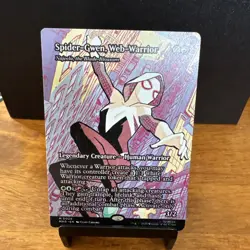 Spider-Gwen, Web-Warrior - Najeela, the Blade-Blossom (Borderless) Marvel... - Image 1