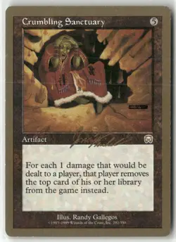 Crumbling Sanctuary - 2000 Jon Finkel (MMQ) Normal S World Championship Decks LP - Image 1