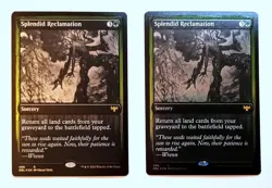 Splendid Reclamation *SILVER SCREEN FOIL* - MtG [DBL] - Near Mint NM - Image 2