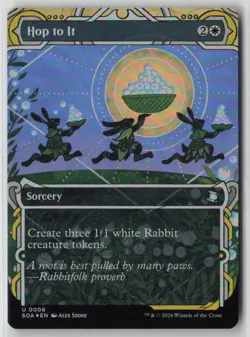 Hop to It 6 Uncommon Secrets of Strixhaven: Mystical Archive Foil Near Mint - Image 1