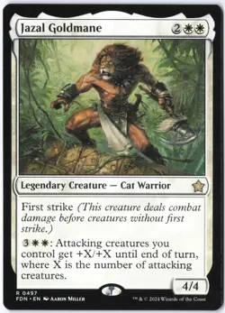 Jazal Goldmane R Foundations 497 NM - Image 1