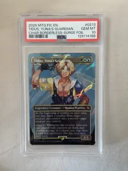 Tidus, Yuna's Guardian (Borderless) (Surge Foil) Commander: Final Fantasy Foil - Image 1
