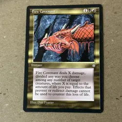 Fire Covenant x1 Ice Age NM Condition See Pics - Image 1