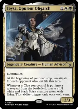FOIL Teysa Opulent Oligarch - Murder at Karlov Manor - MKM - NM - Image 1