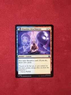 Abandon Attachments - Avatar The Last Airbender TLA MTG Magic The Gathering #205 - Image 1