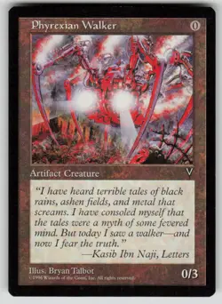 Phyrexian Walker Common Visions MTG Near Mint 1997 - Image 1