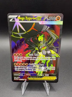 Mega Zygarde Ex 104/88 Ultra Rare Pokemon Perfect Order - Image 1