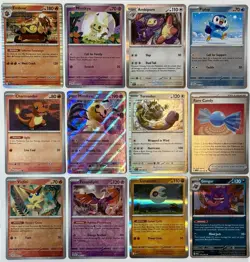 12 Card Pokemon TCG Trading Card Lot - Holo, Reverse Holo, Ultra Rare EX - Image 1