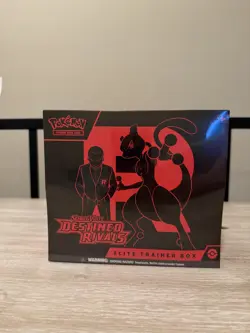 Pokemon TCG Destined Rivals Elite Trainer Box ETB Factory Sealed - in hand 🔥 - Image 1