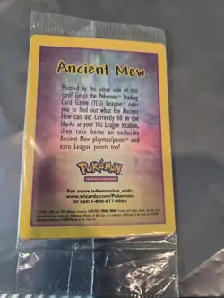 *NEW FACTORY SEALED* Ancient Mew Promo - Pokemon Movie Promo WOTC TCG - Image 1