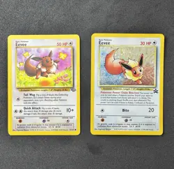 Eevee 11 Black Star & Eevee - Pokemon 99/00 Jungle & Promo *NM/M & PACK FRESH* - Image 4