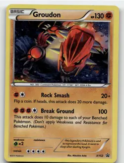 GROUDON XY52 PROMO HOLO XY PROMO POKEMON (LP/MP) - Image 1