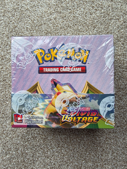 Pokemon TCG: Sword & Shield - Vivid Voltage Booster Box - Factory Sealed - Image 1
