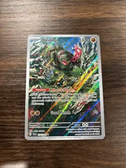 Pokemon TCG Okidogi 074/064 Shrouded Fable Illustration Rare Holo - Image 1