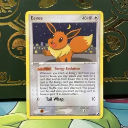 Pokemon - Eevee #55/115 - Unseen Forces - Common - NM - Image 1