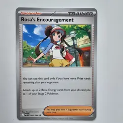 Rosa's Encouragement 084/088 Uncommon Perfect Order Pokemon Near Mint - Image 1
