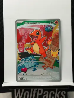 Pokemon TCG Black Star MEP EN - Charmander 038 Promo Holo - Image 1