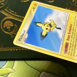 Pokemon Pichu POP Series 9 Rare Basic Regular 11/17 40 HP English 2009 NM - Image 5