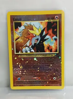 Pokemon Entei 34 Reverse Holo Rare Black Star Promo - Image 1