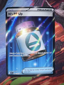 N’s PP Up 262/217 Ultra Rare Full Art Ascended Heroes Pokemon TCG NM - Image 1