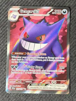 Pokemon Gengar EX Temporal Forces Ultra Rare 193/162 Scarlet & Violet - Image 1