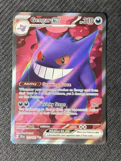 Pokemon Gengar EX Temporal Forces Ultra Rare 193/162 Scarlet & Violet - Image 5