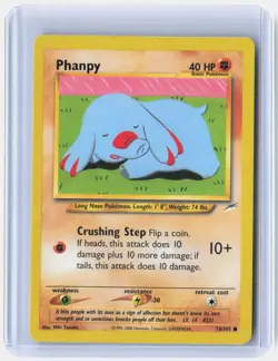 Phanpy 76/105 Common Neo Destiny Pokemon Lightly Played - Image 1