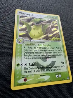 Pokemon Victreebel 17/112 Reverse Holo Fire Red & Leaf Green 2004 NM - Image 2