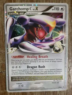 Pokemon Garchomp C Lv. X DP46 Diamond and Pearl Promo Holo 2009 - Image 1