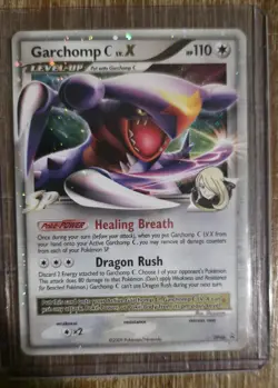 Pokemon Garchomp C Lv. X DP46 Diamond and Pearl Promo Holo 2009 - Image 2