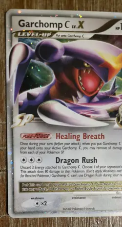 Pokemon Garchomp C Lv. X DP46 Diamond and Pearl Promo Holo 2009 - Image 5