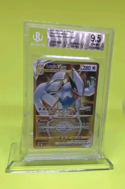Lugia Vstar #211 2022 / Pokemon Sword And Shield Beckett BGS 9.5 - Image 2