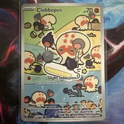 Pokemon TCG Clobbopus 207/191 Surging Sparks Illustration Rare Full Art - Image 1