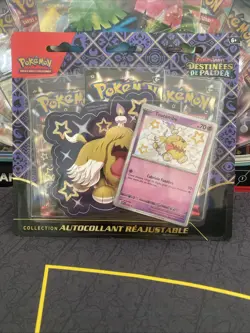 Tripack Pokemon - Ev4.5 Toutombe Destinees de Paldea Triples Illustrations FR - - Image 1