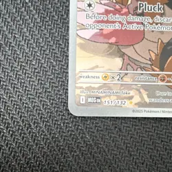 Pokemon TCG Spearow 151/132 Mega Evolution Illustration Rare Holo 60HP - Image 4